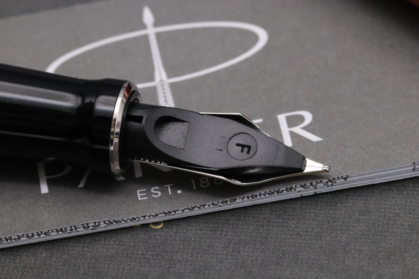 Parker Duofold Centennial Big Red Fountain Pen - NEVER INKED
