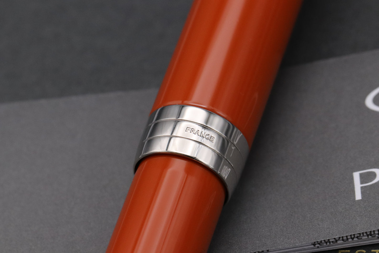 Parker Duofold Centennial Big Red Fountain Pen - NEVER INKED