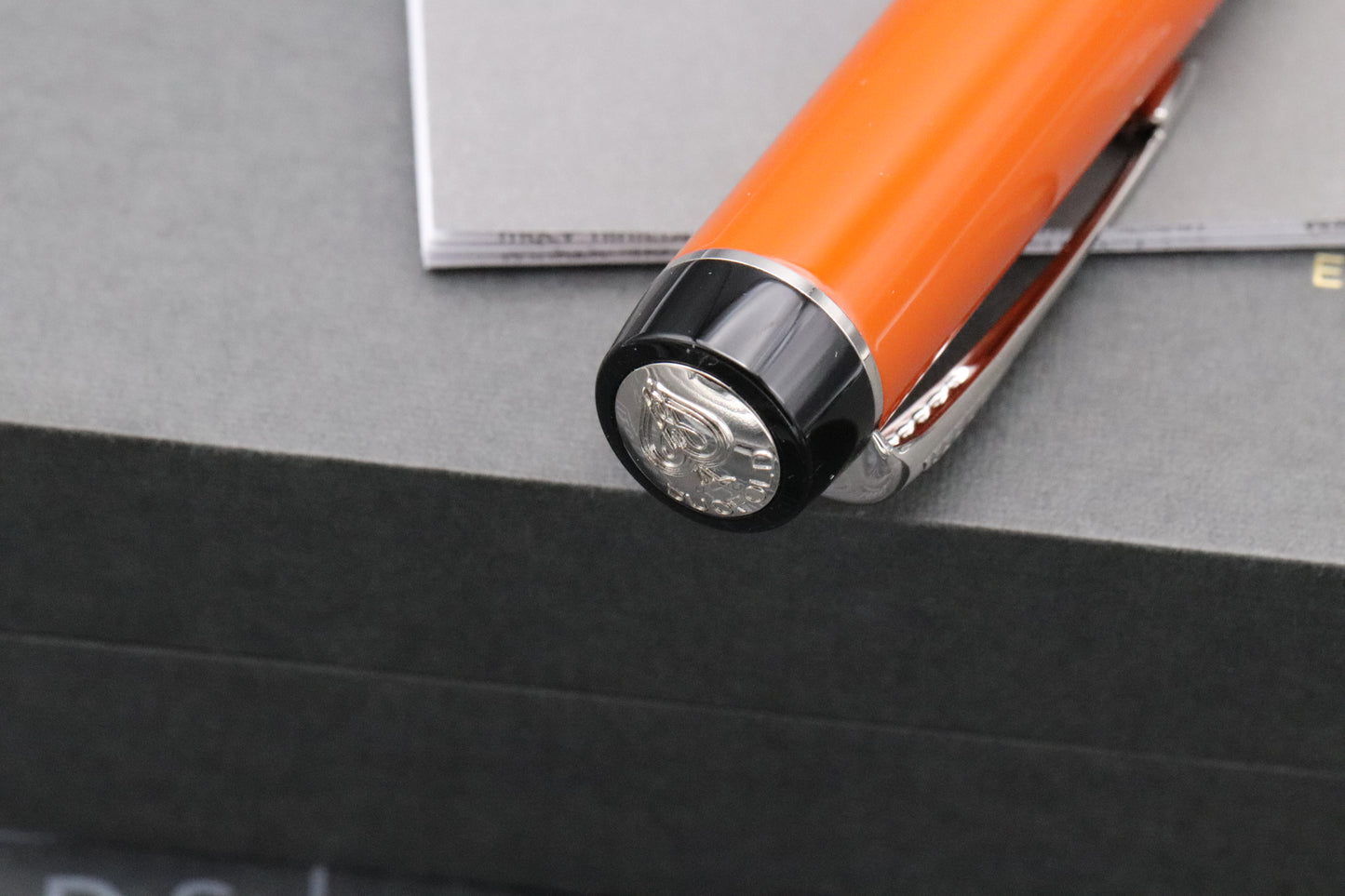 Parker Duofold Centennial Big Red Fountain Pen - NEVER INKED