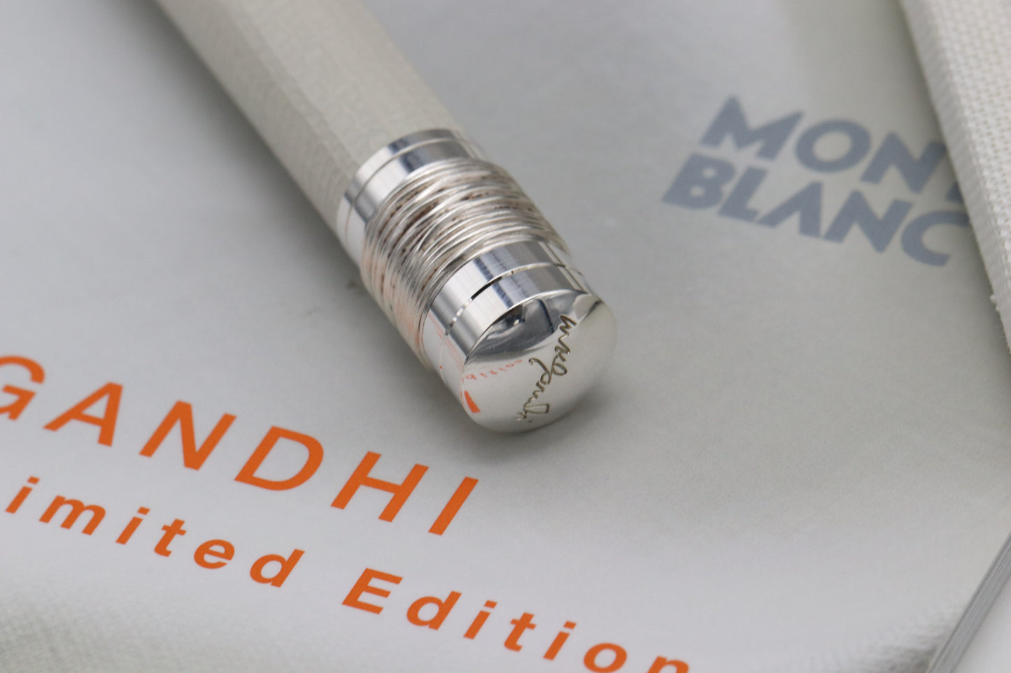 Montblanc Great Characters Mahatma Gandhi 3000 LE Rollerball Pen - UNUSED