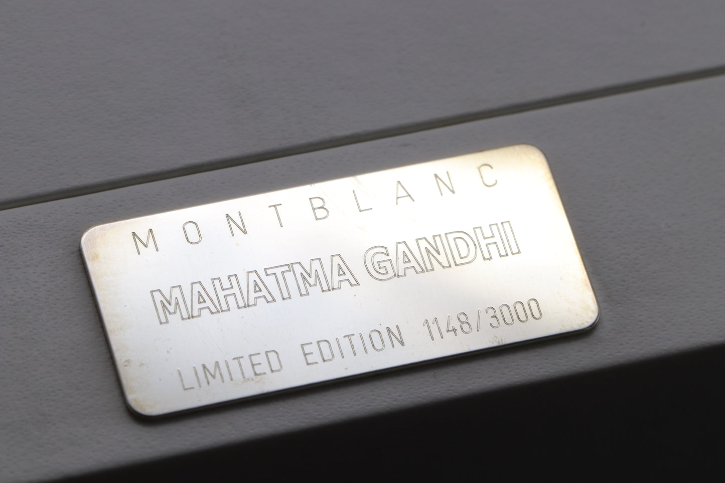 Montblanc Great Characters Mahatma Gandhi 3000 LE Rollerball Pen - UNUSED