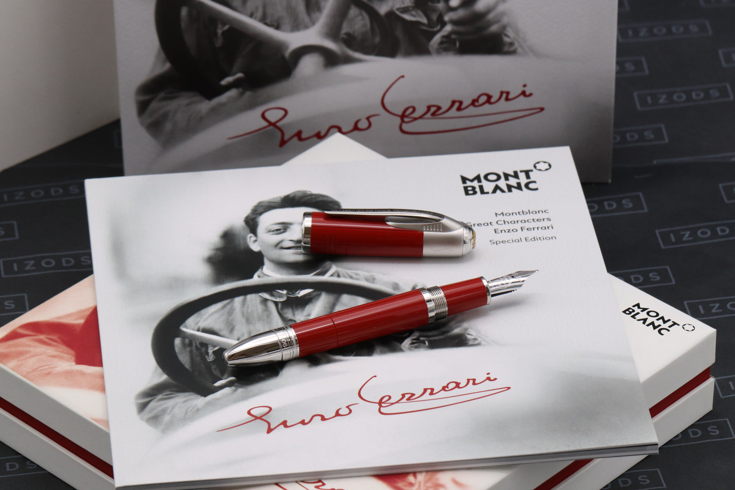 Montblanc Great Characters Enzo Ferrari Special Edition Fountain Pen - UNUSED