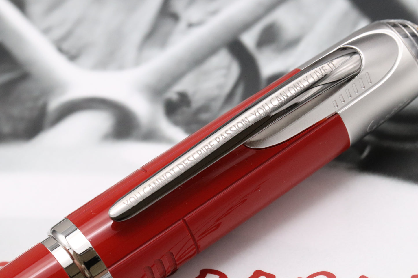 Montblanc Great Characters Enzo Ferrari Special Edition Fountain Pen - UNUSED