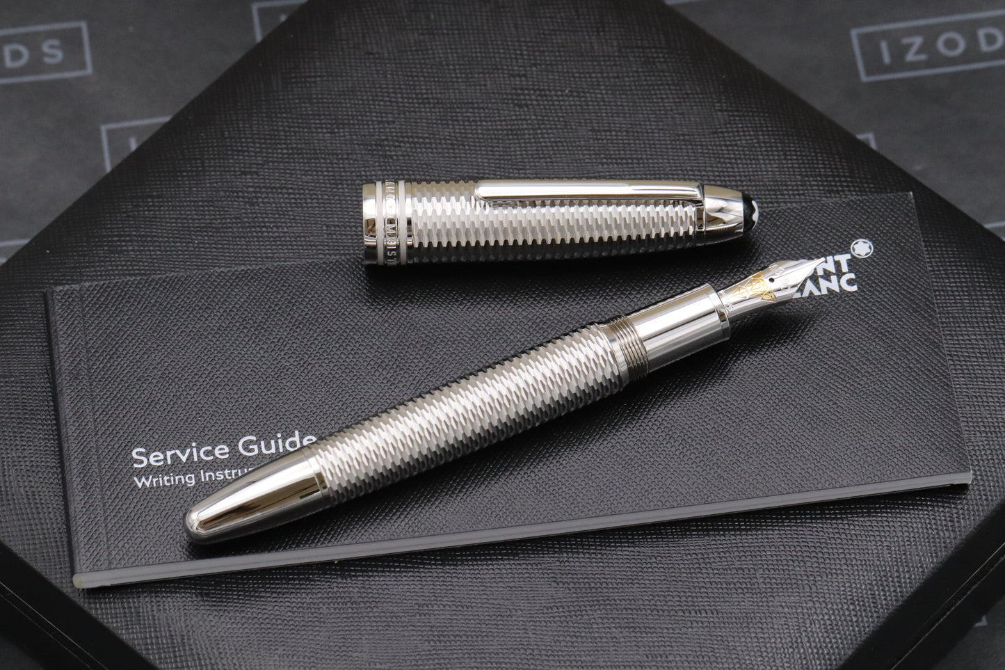Montblanc Meisterstuck LeGrand Geometry Platinum-Coated Fountain Pen - UNUSED