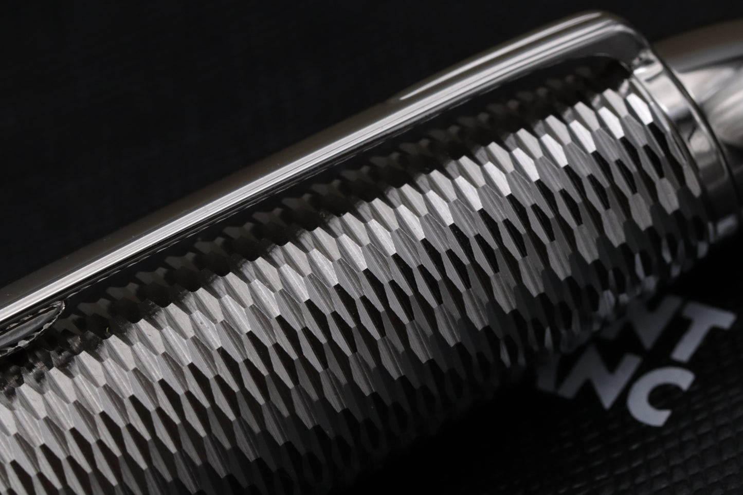 Montblanc Meisterstuck LeGrand Geometry Platinum-Coated Fountain Pen - UNUSED