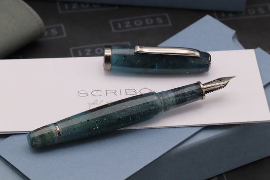 SCRIBO Feel Altra Stelle Ruthenium Fountain Pen