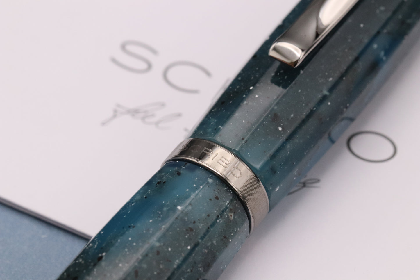 SCRIBO Feel Altra Stelle Ruthenium Fountain Pen