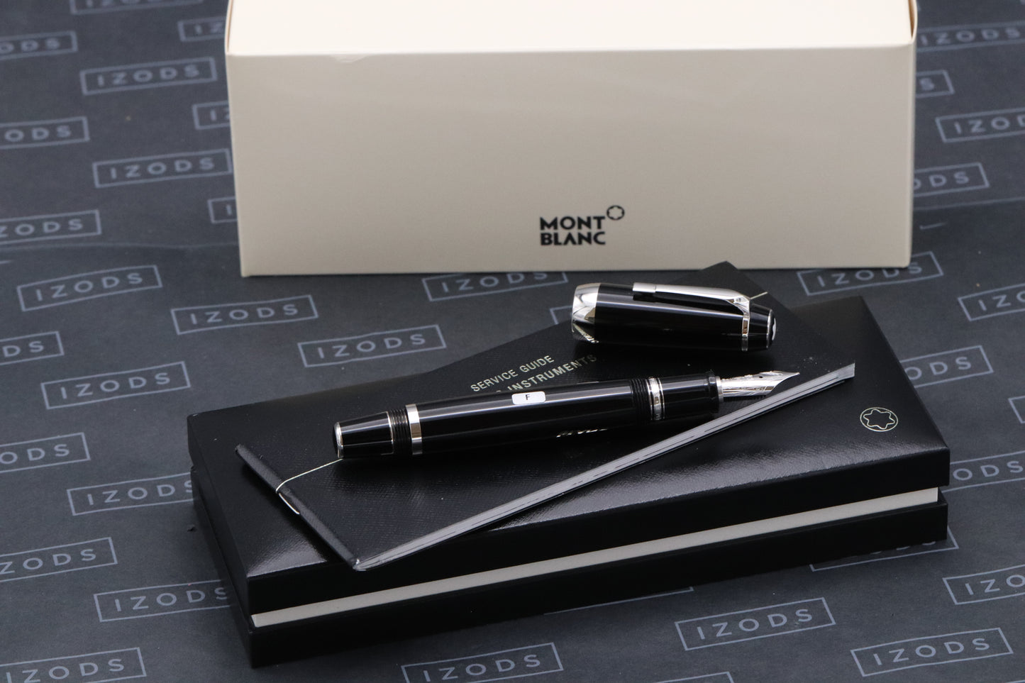 Montblanc Boheme XL Platinum Line No Stone Fountain Pen - Fine Nib