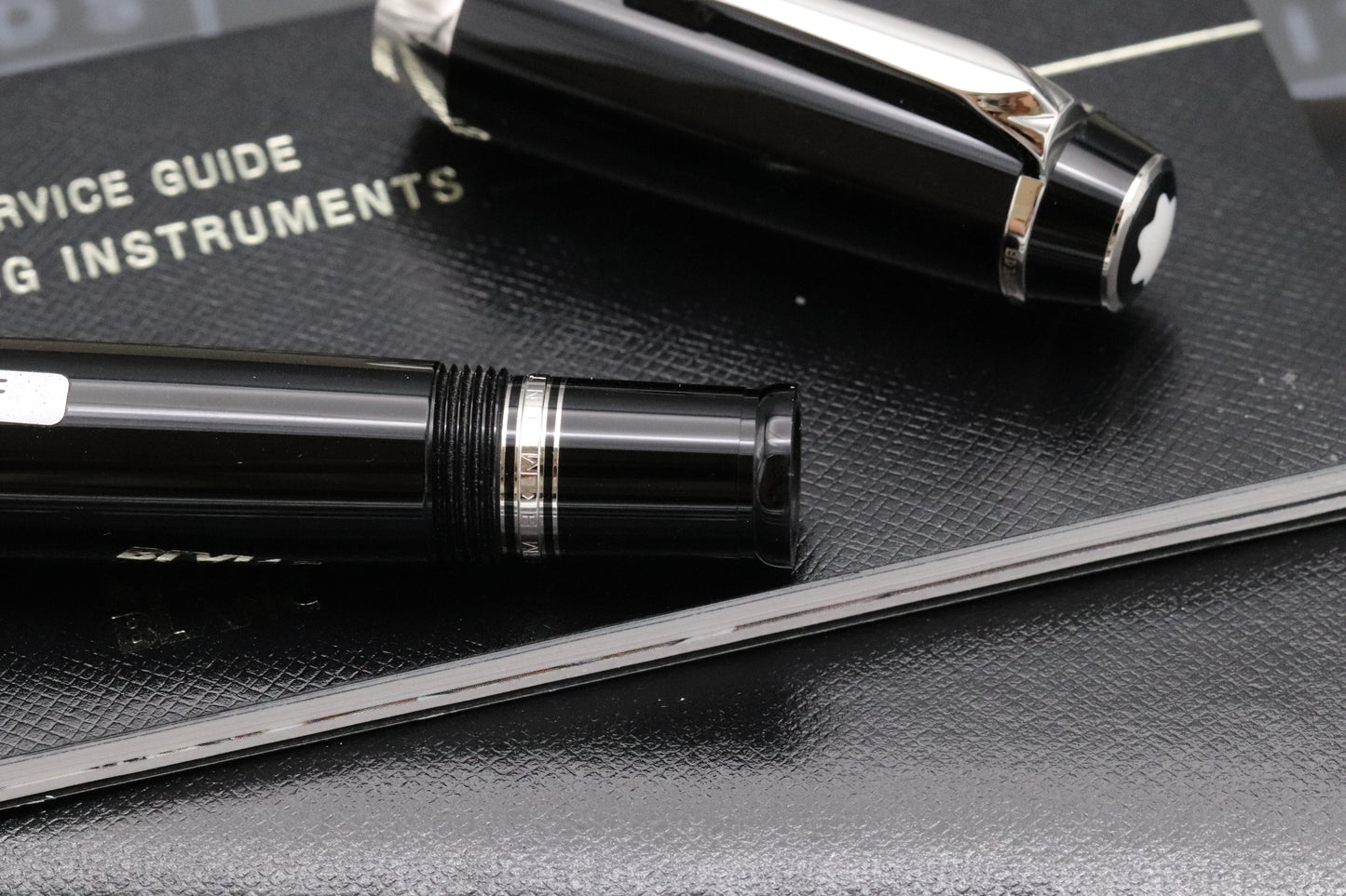 Montblanc Boheme XL Platinum Line No Stone Fountain Pen - Fine Nib