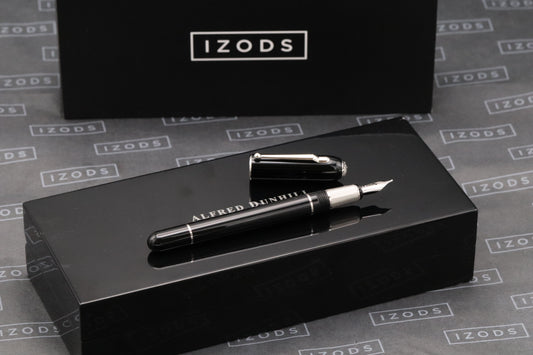 Dunhill Sidecar Black LE50 Diamond Fountain Pen