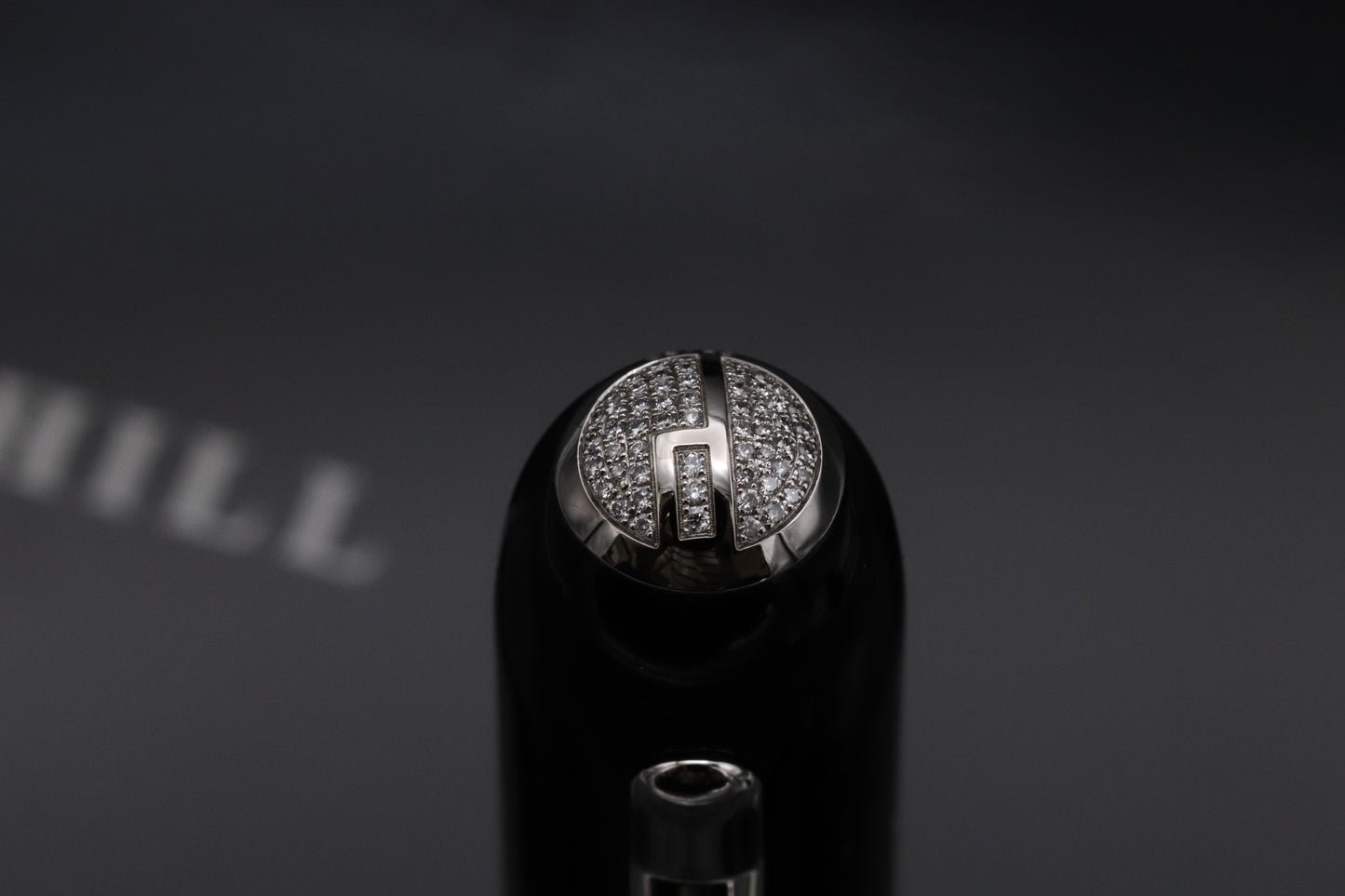 Dunhill Sidecar Black LE50 Diamond Fountain Pen