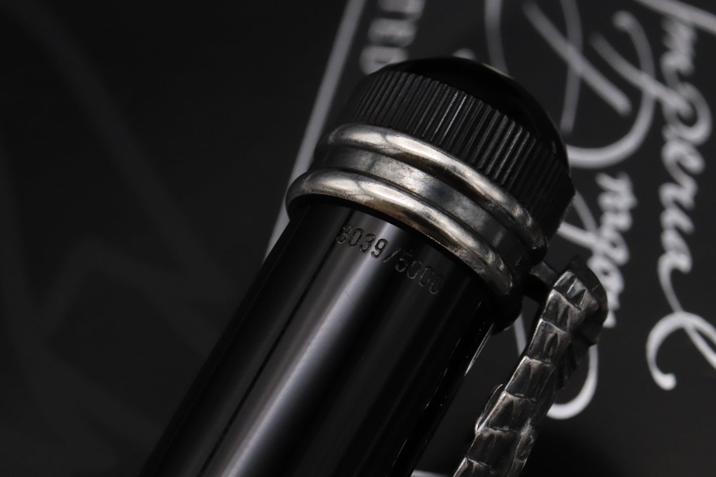 Montblanc Writers Edition Imperial Dragon Fountain Pen - DIPPED - Broad Nib