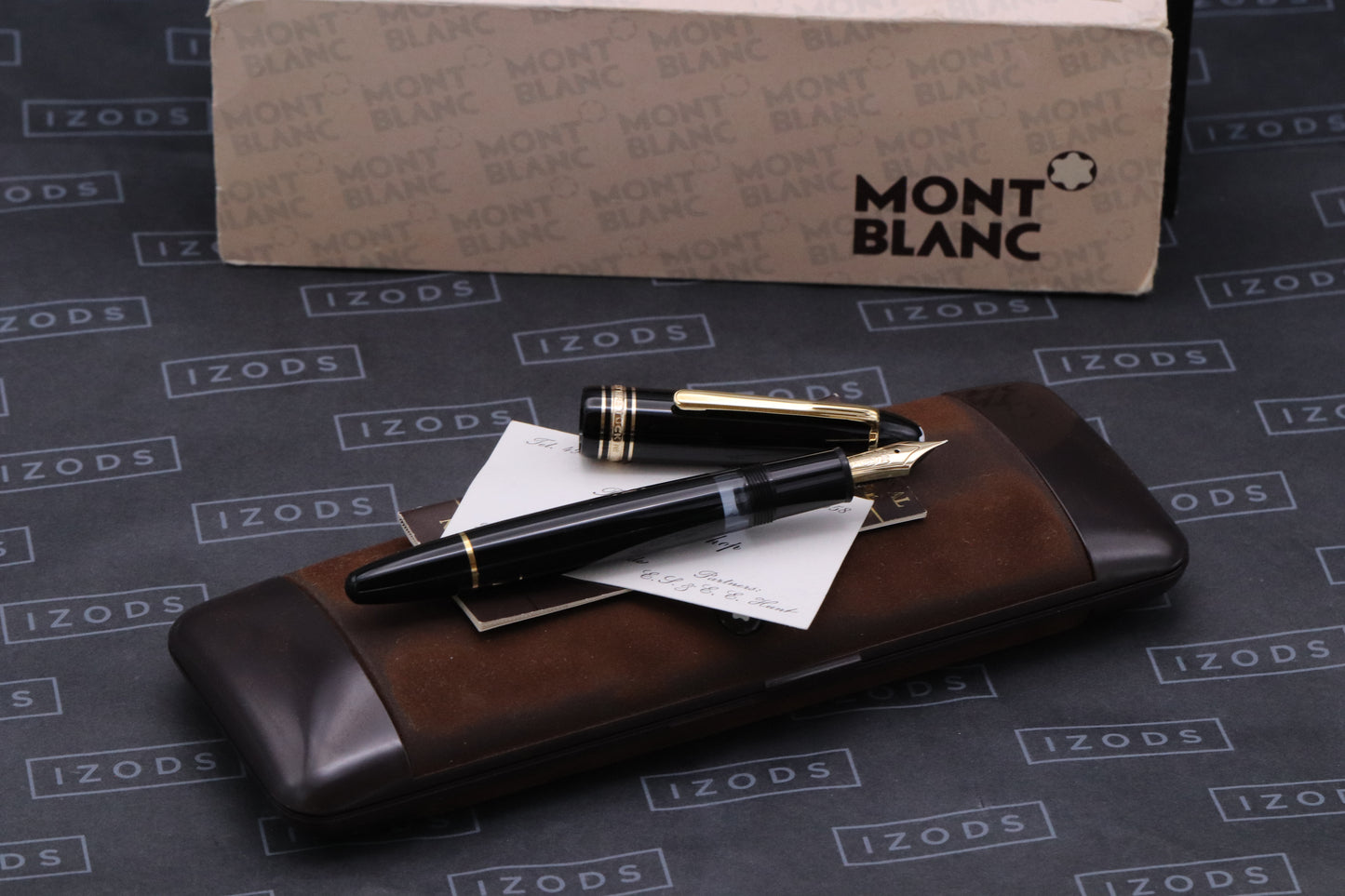 Montblanc Meisterstuck 146 LeGrand Gold Coated Fountain Pen - 1984 - EF