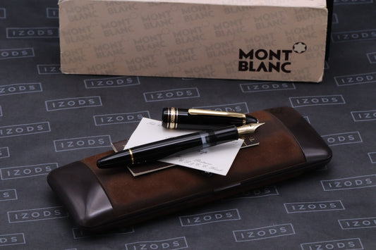 Montblanc Meisterstuck 146 LeGrand Gold Coated Fountain Pen - 1984 - EF