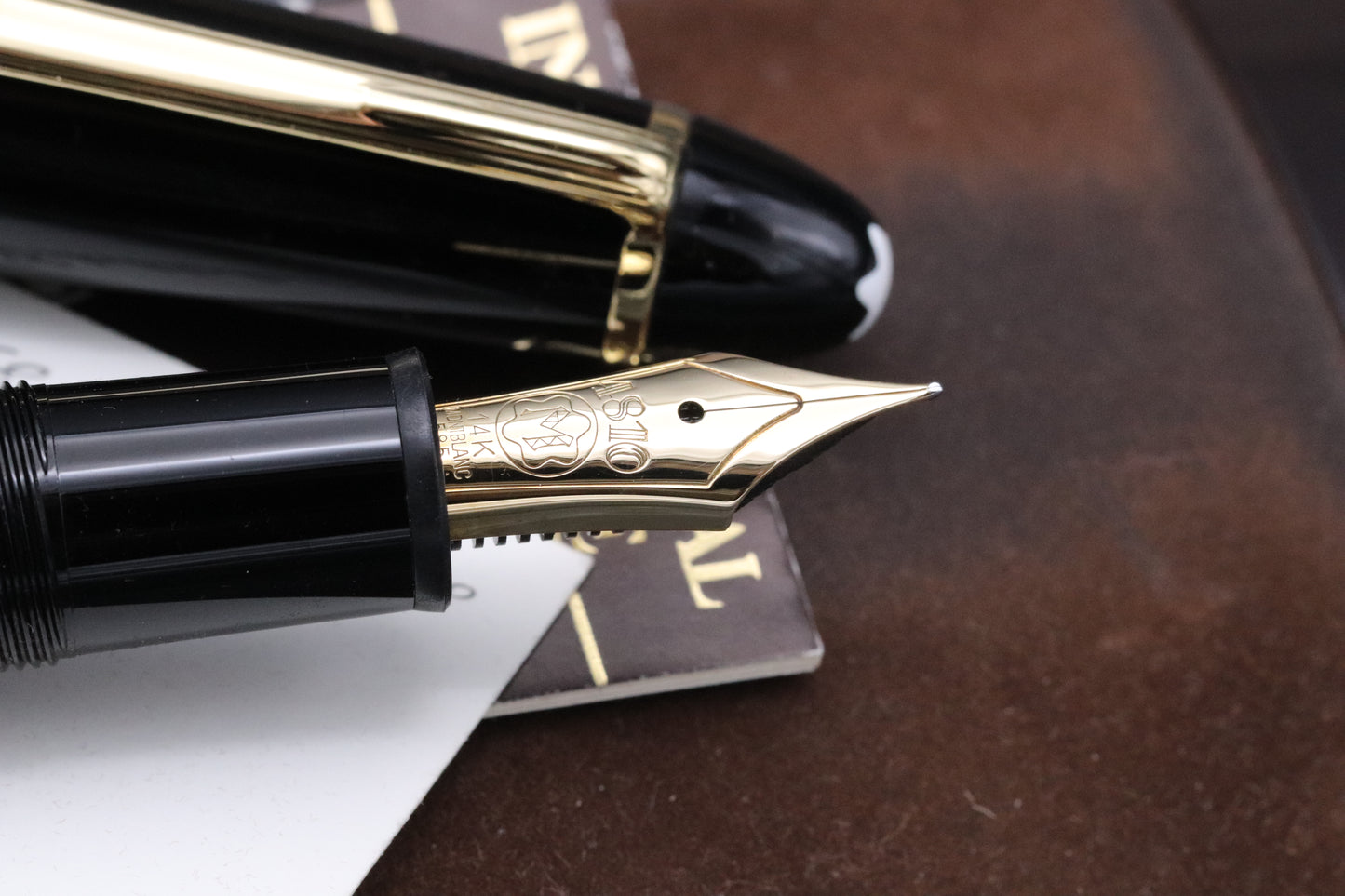 Montblanc Meisterstuck 146 LeGrand Gold Coated Fountain Pen - 1984 - EF