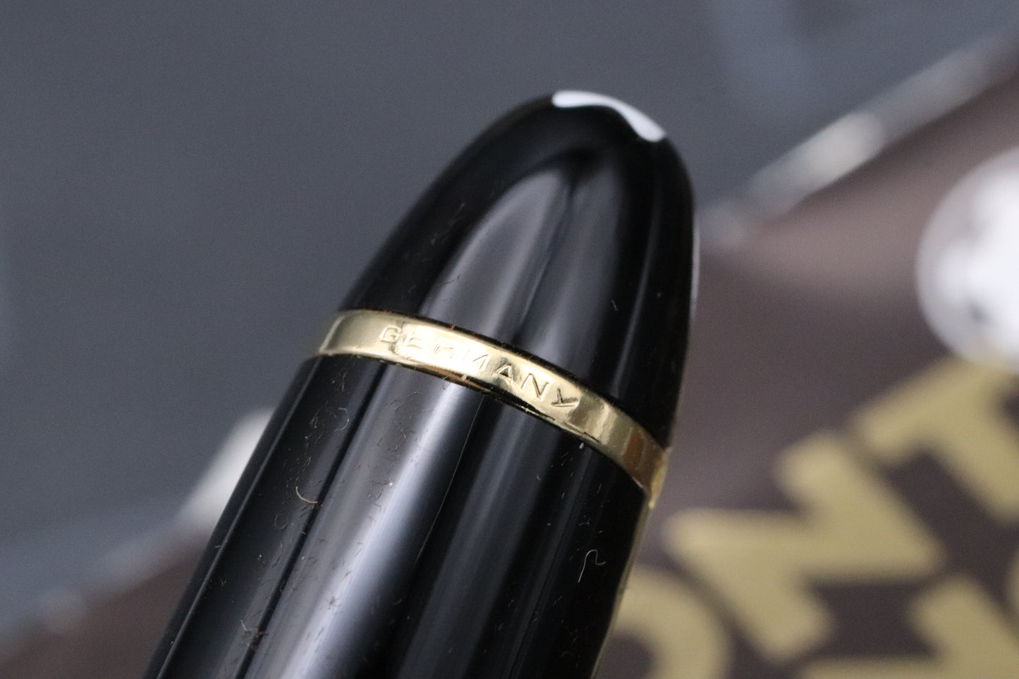 Montblanc Meisterstuck 146 LeGrand Gold Coated Fountain Pen - 1984 - EF