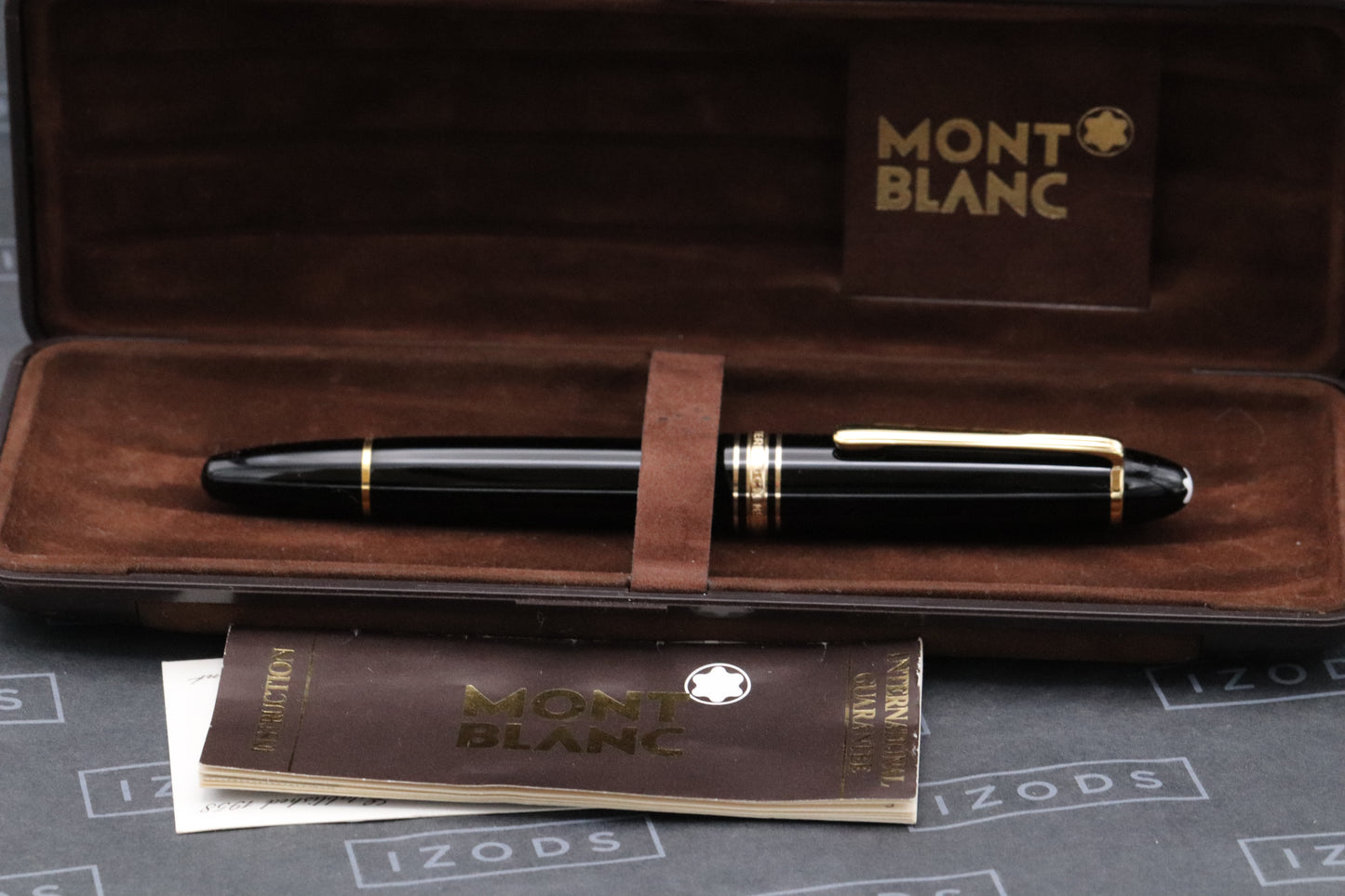 Montblanc Meisterstuck 146 LeGrand Gold Coated Fountain Pen - 1984 - EF