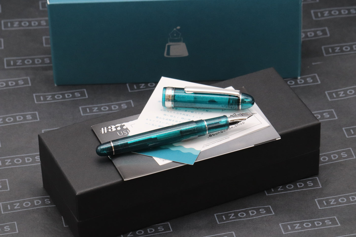 Platinum x BunguBox Blue Marine Fountain Pen - UNUSED