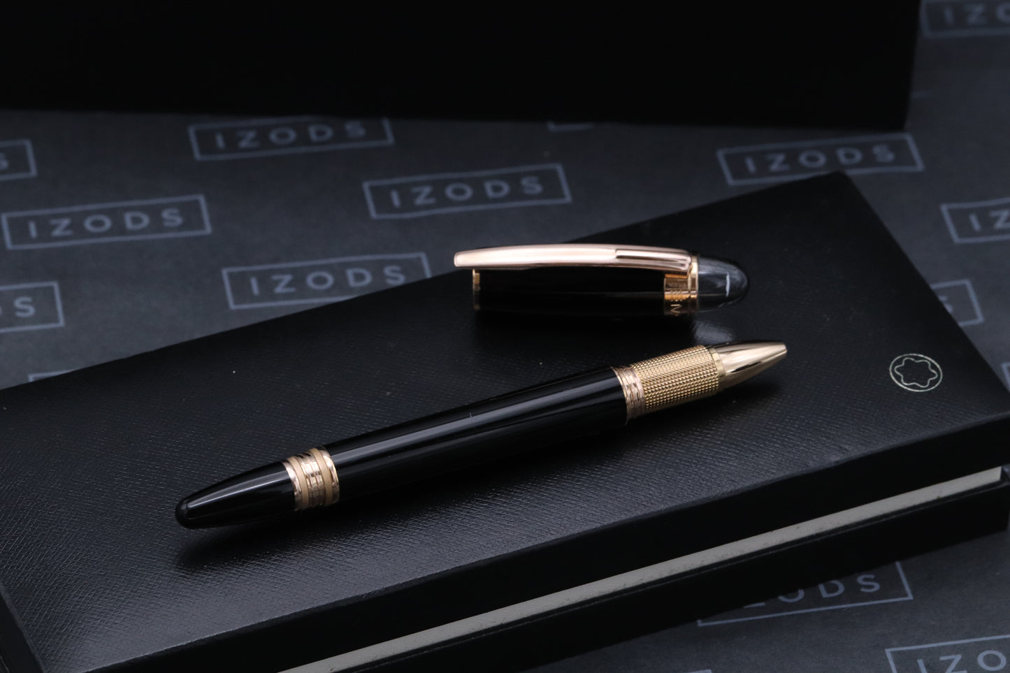Montblanc Starwalker Red Gold Resin Rollerball / Fineliner Pen