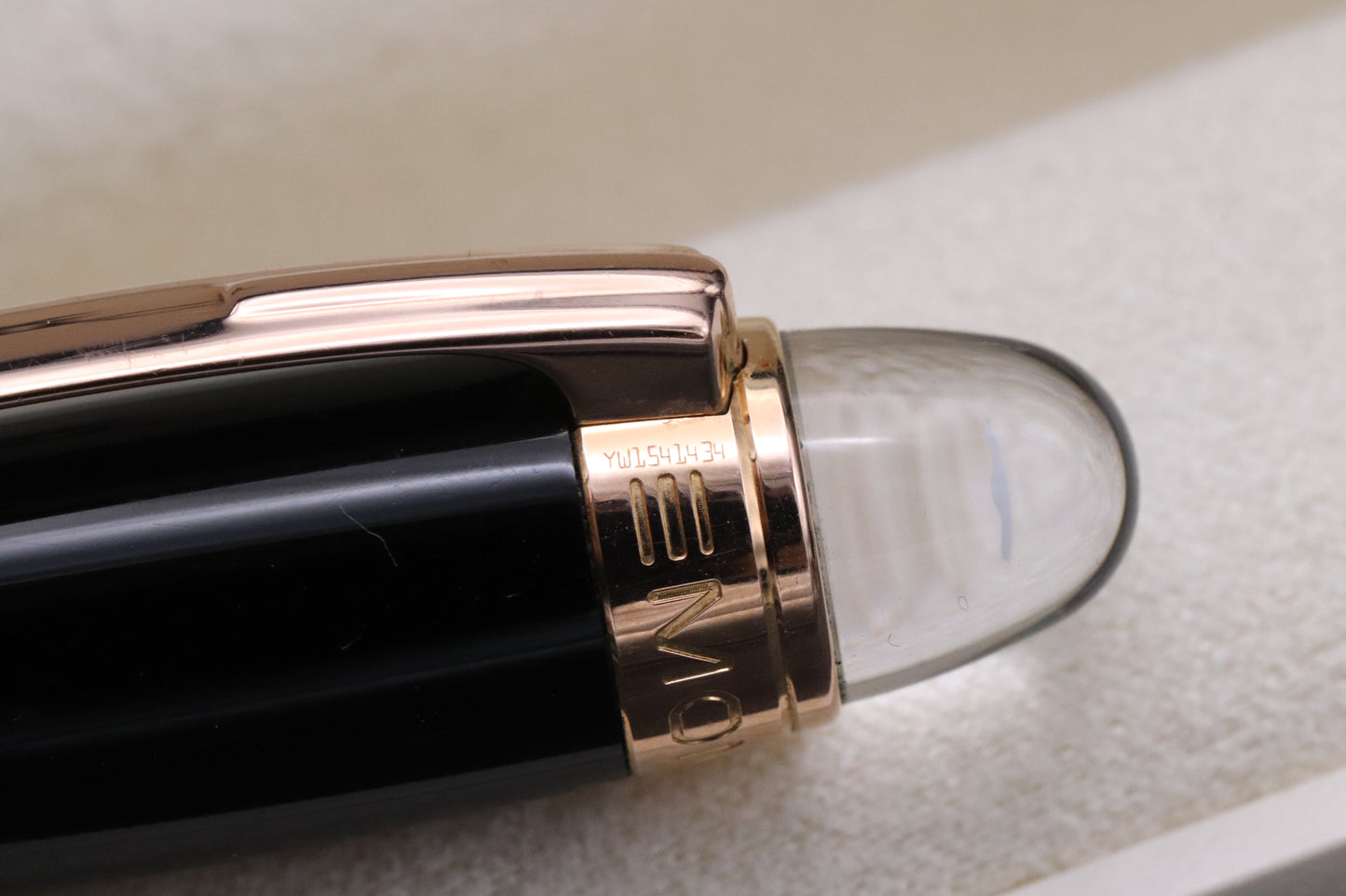 Montblanc Starwalker Red Gold Resin Rollerball / Fineliner Pen
