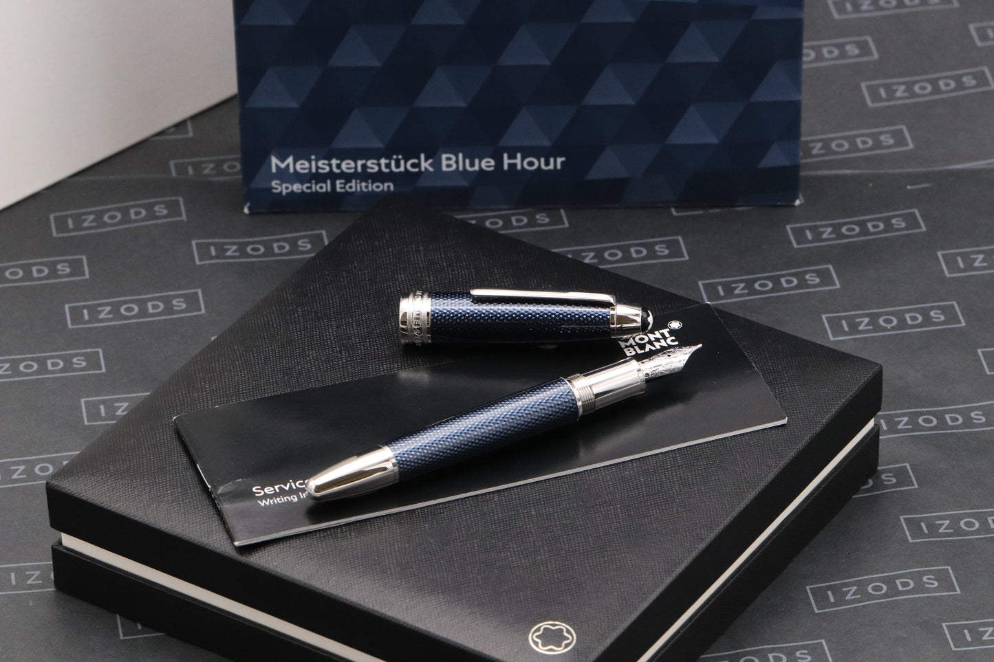 Montblanc Meisterstück LeGrand Blue Hour Fountain Pen - UNUSED