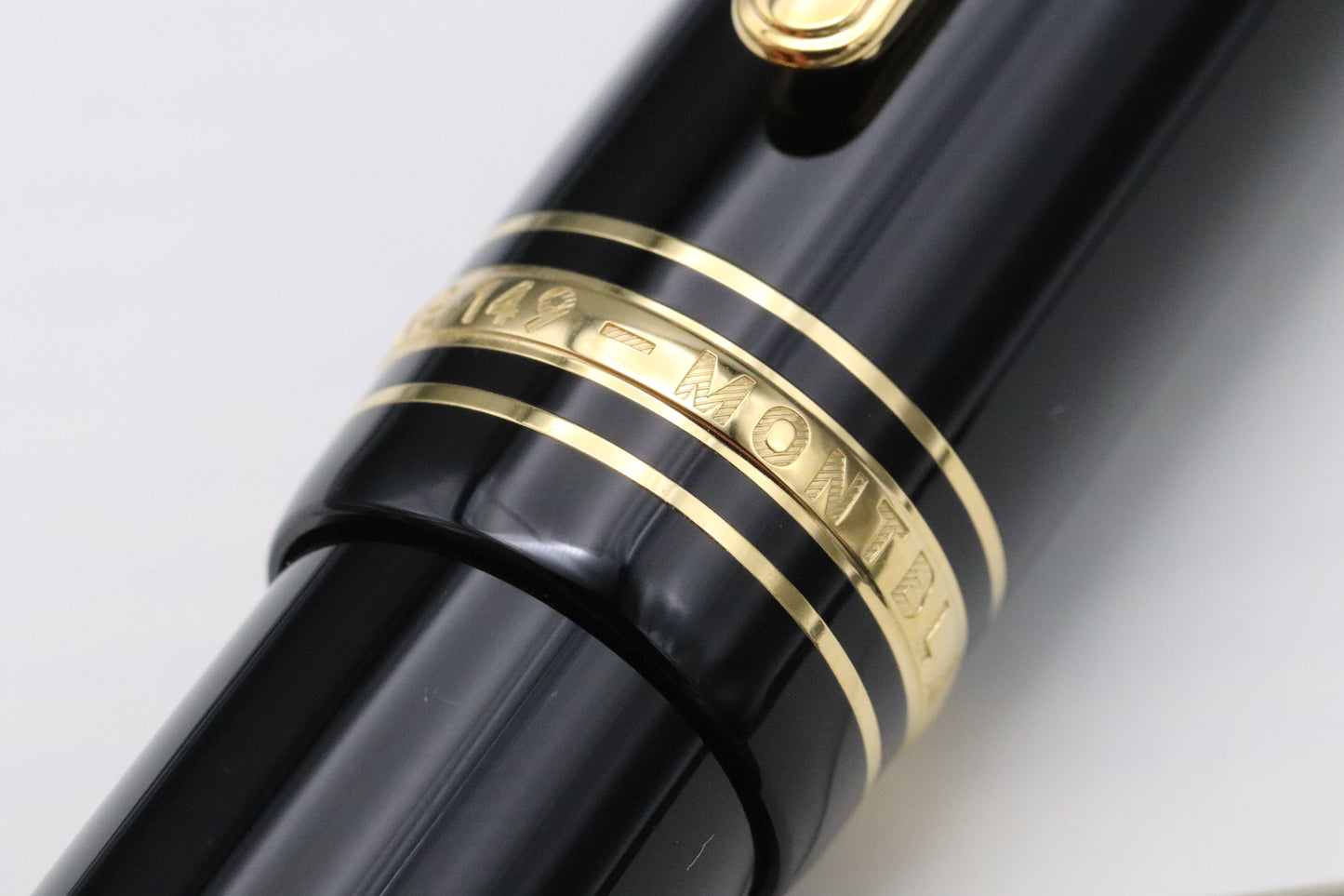 Montblanc Meisterstuck 149 Gold-Coated Fountain Pen - Oblique Triple Broad Nib