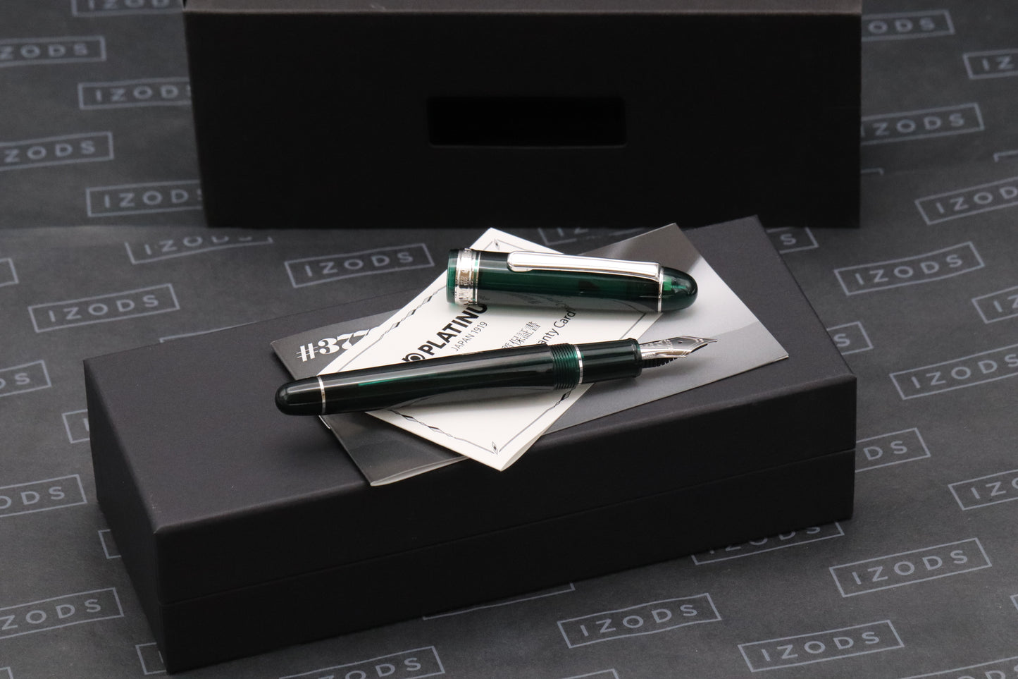 Platinum 3776 Laurel Green Fountain Pen - M Nib - UNUSED