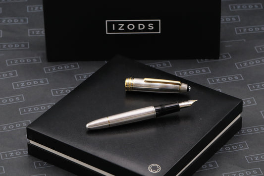 Montblanc Meisterstück 146 LeGrand Sterling Silver Pinstripe Fountain Pen