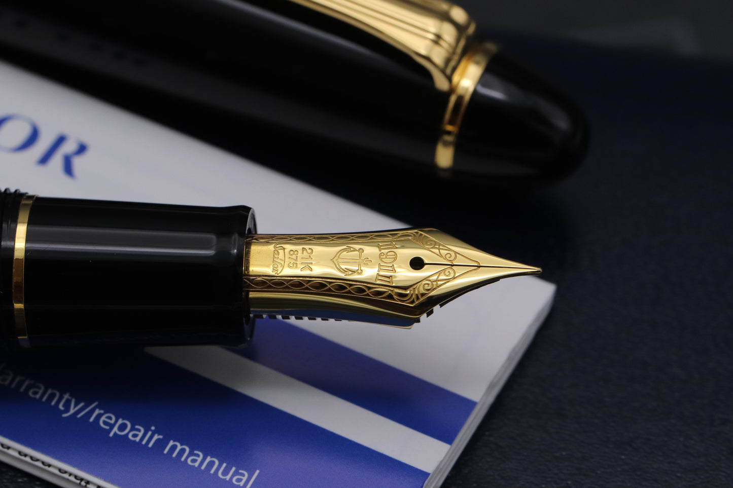 Sailor 1911 Realo GT Black Fountain Pen – Medium-Fine Nib
