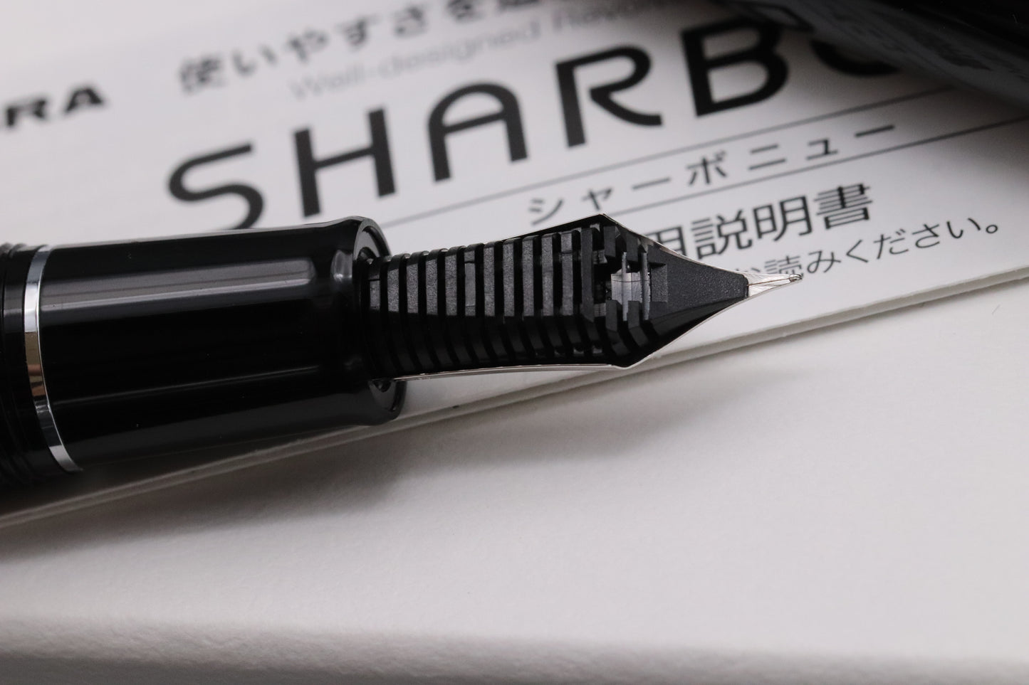 Sailor 1911L Black Rhodium Fountain Pen