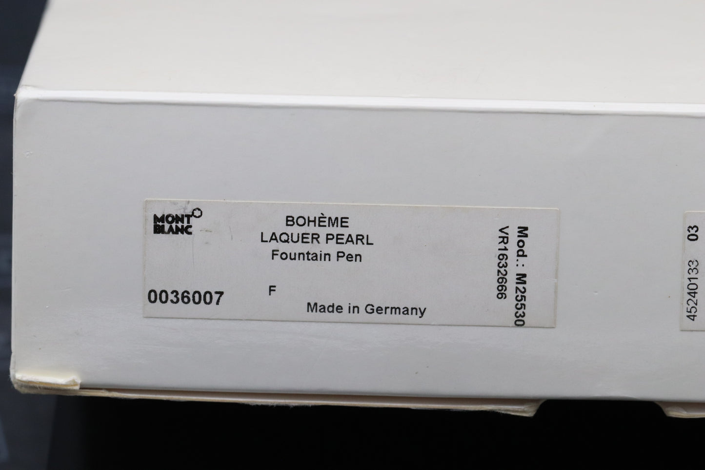 Montblanc Boheme Akoya Pearl Fountain Pen