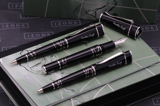 Montblanc Writers Edition Jonathan Swift FP, MP, BP Set - UNUSED