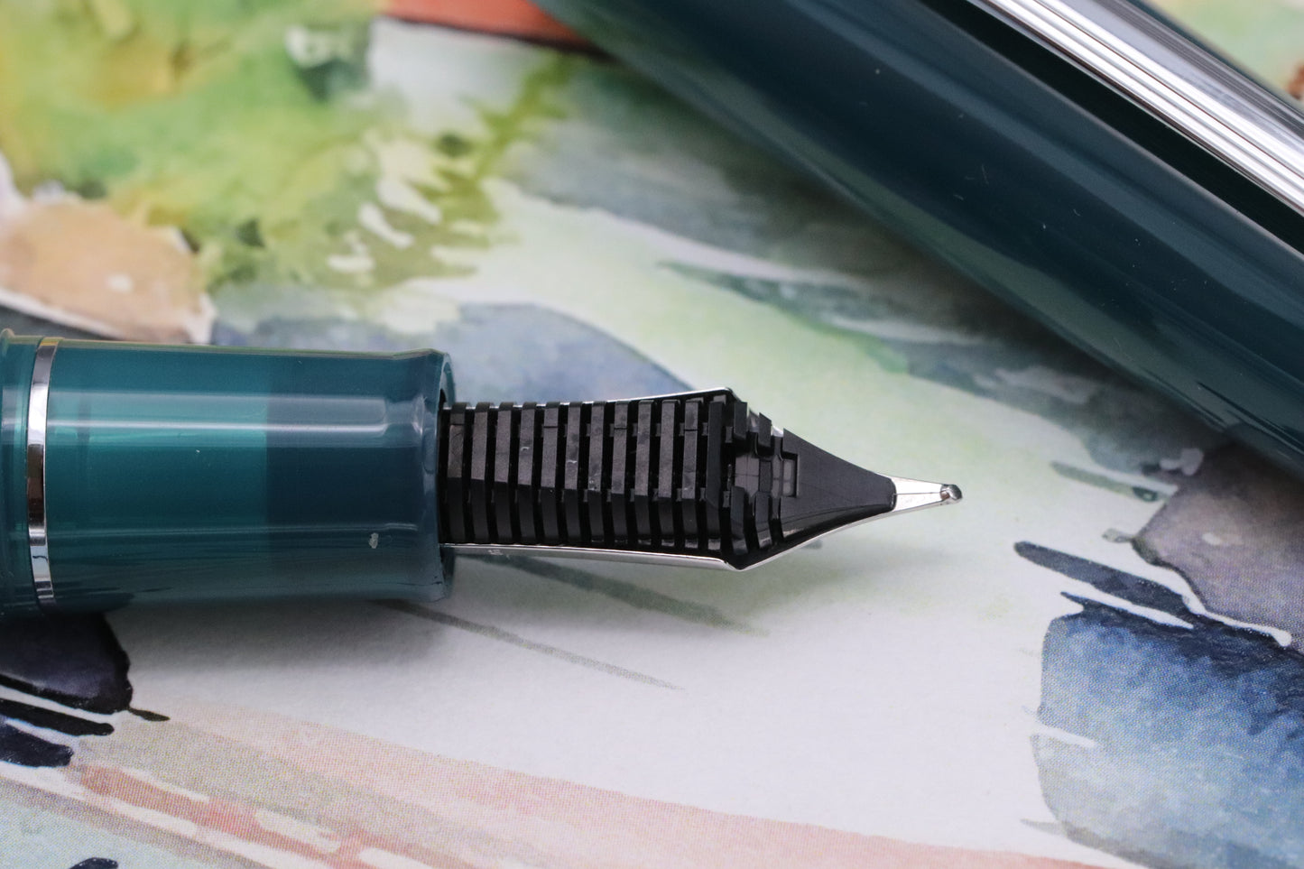 Sailor 1911L Ringless Kyoto Garden Kyoto Green Fountain Pen