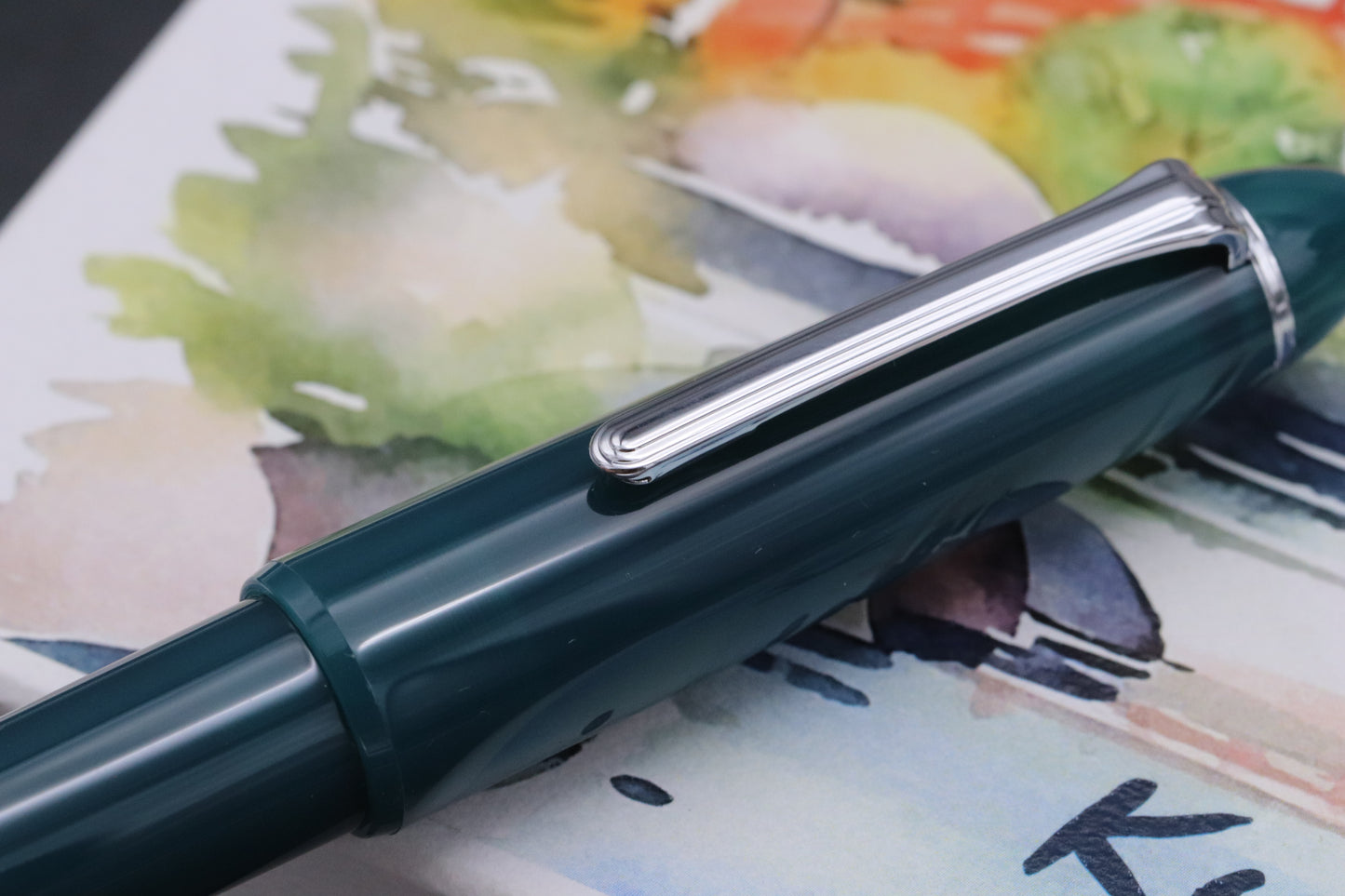 Sailor 1911L Ringless Kyoto Garden Kyoto Green Fountain Pen