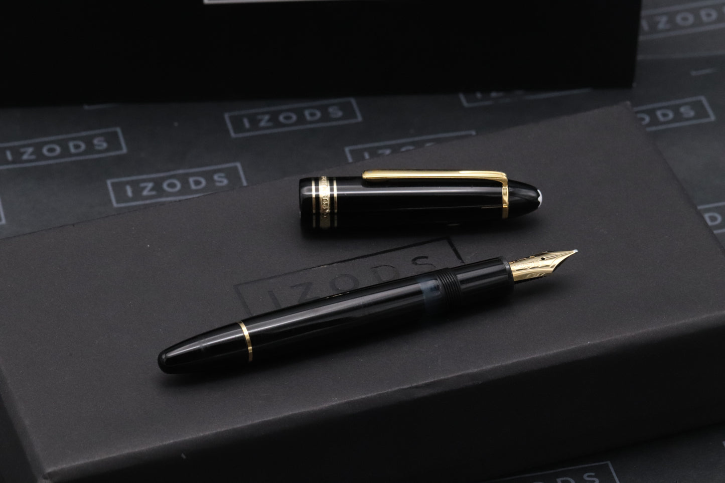 Montblanc Meisterstuck 146 LeGrand Gold Coated Fountain Pen - B Monotone Nib