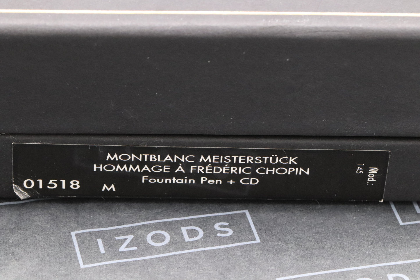 Montblanc Meisterstuck Chopin Classique Gold Line Fountain Pen