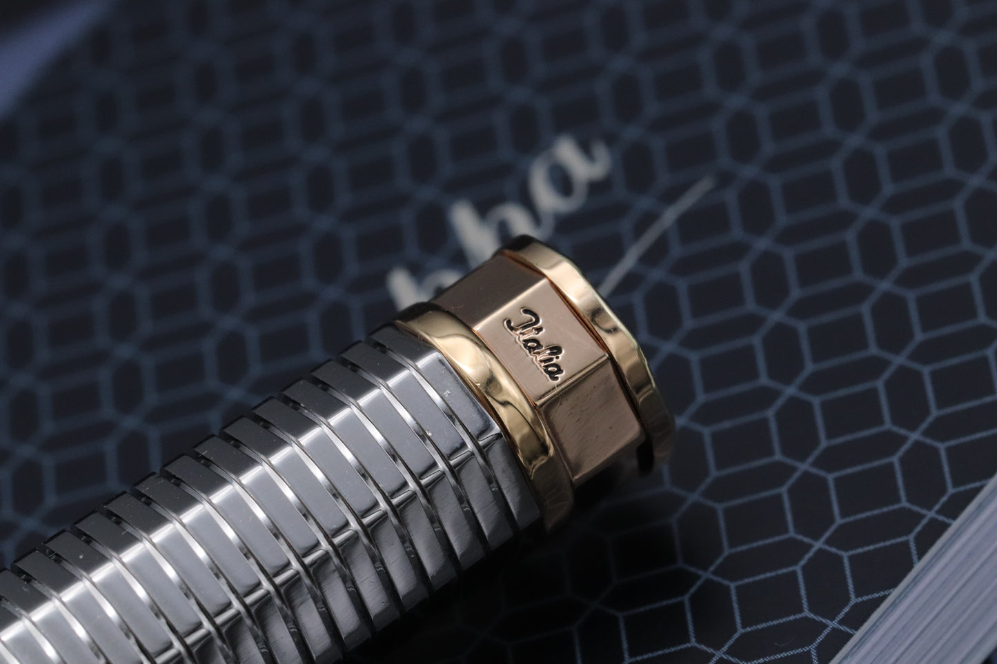 Montegrappa NeroUno Metal Rose Gold Ballpoint Pen