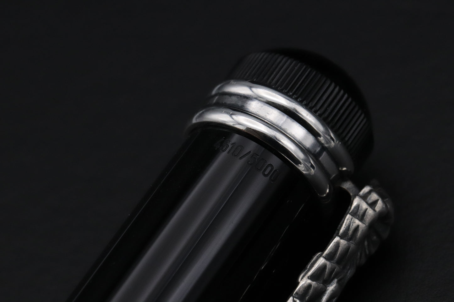 Montblanc Writers Edition Imperial Dragon Fountain Pen - Broad Nib