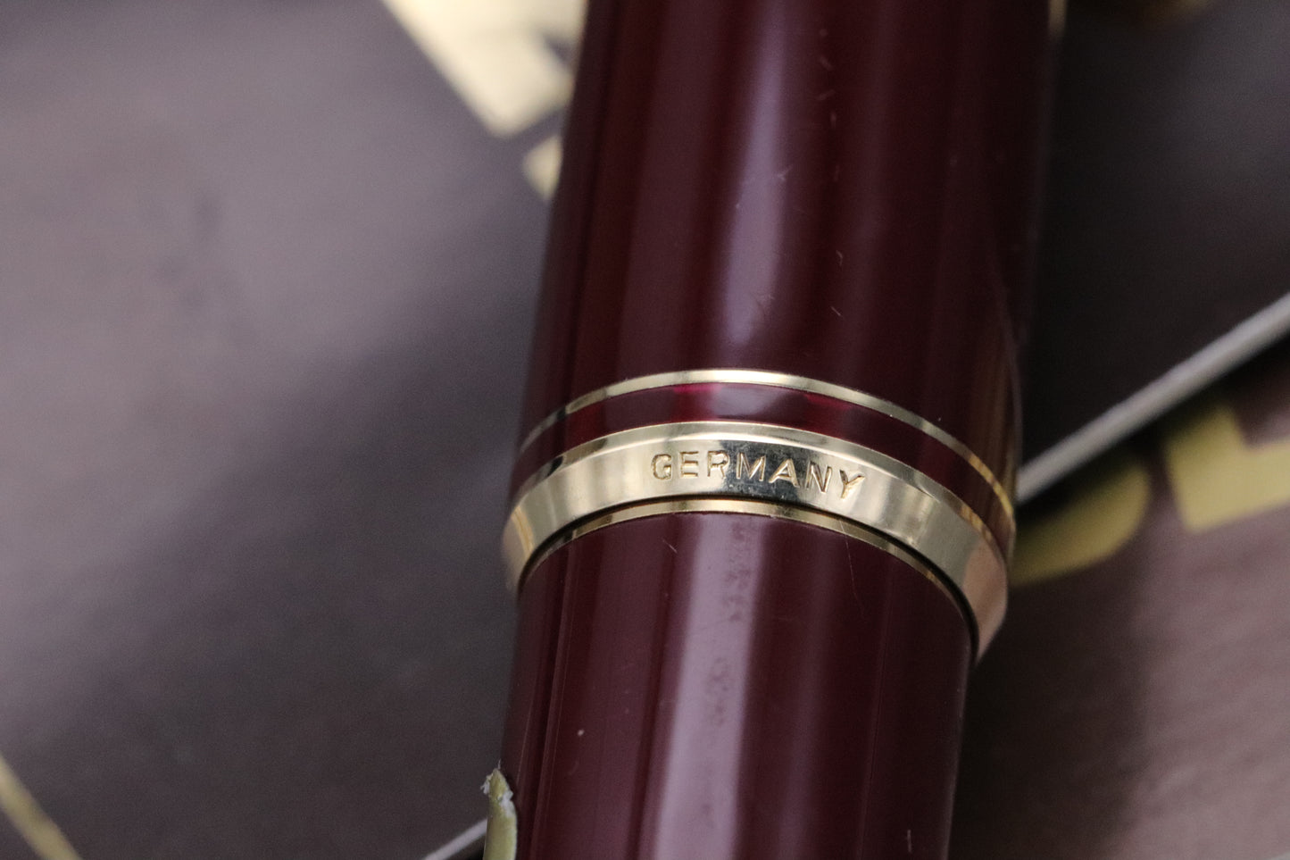 Montblanc 221 Bordeaux Fountain Pen - EF Nib