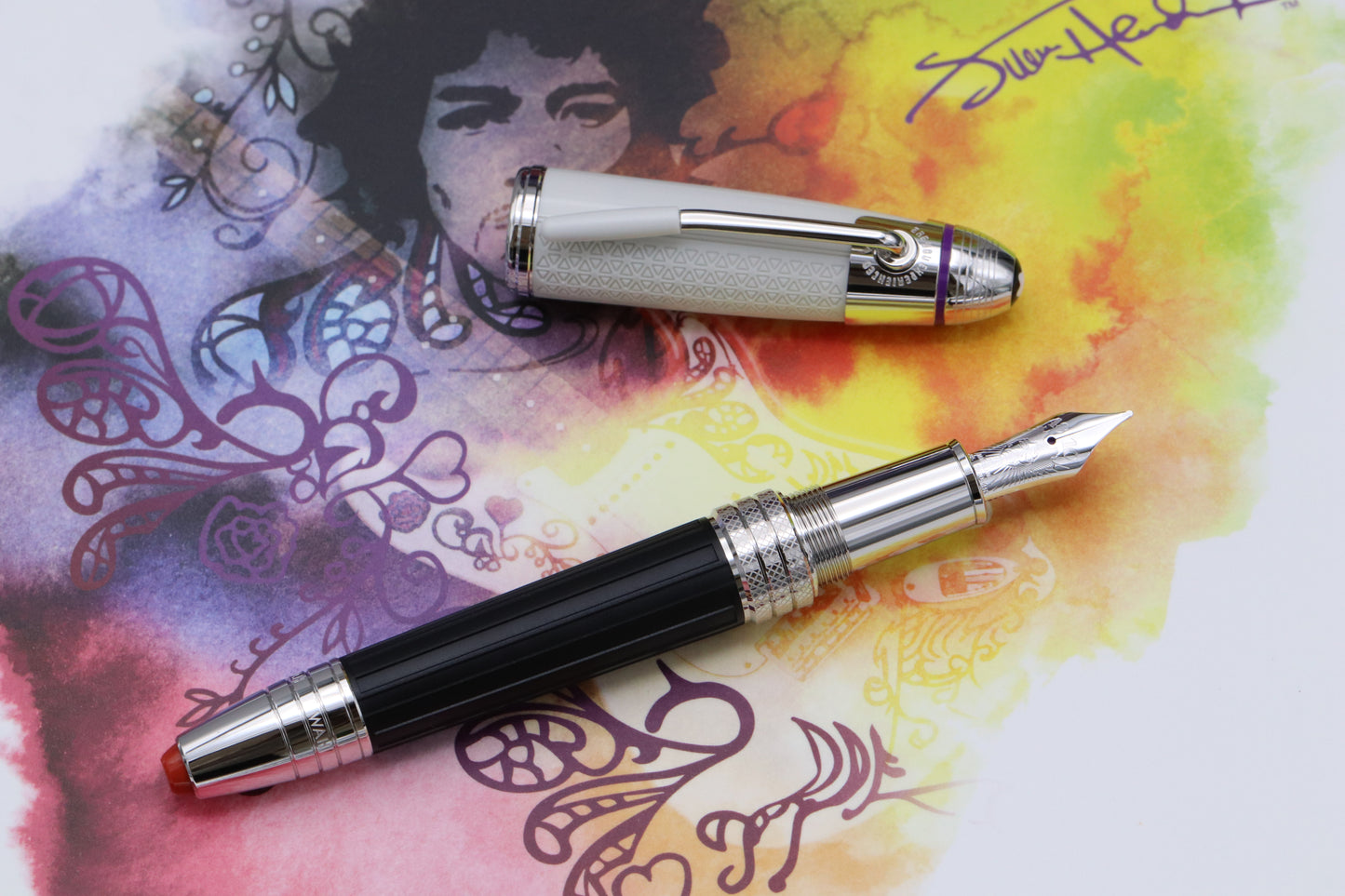 Montblanc Great Characters Jimi Hendrix Special Edition Fountain Pen - UNUSED