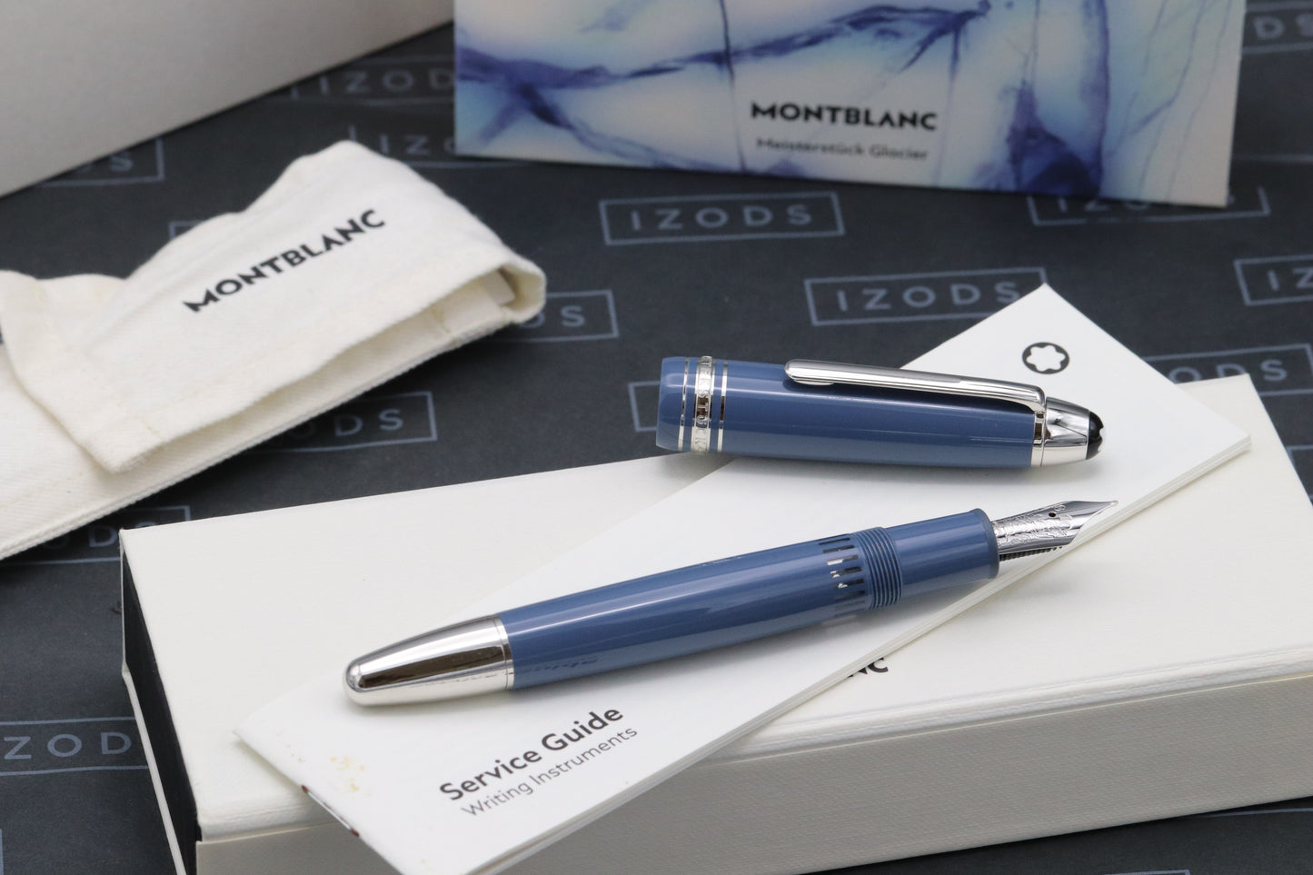 Montblanc Meisterstuck 146 LeGrand Glacier Fountain Pen