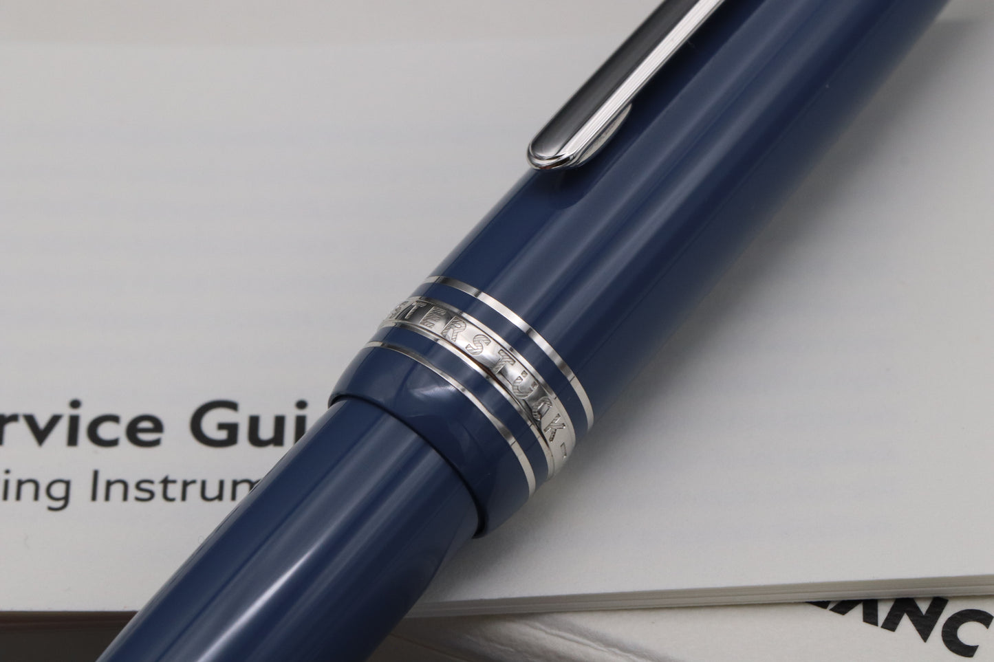 Montblanc Meisterstuck 146 LeGrand Glacier Fountain Pen