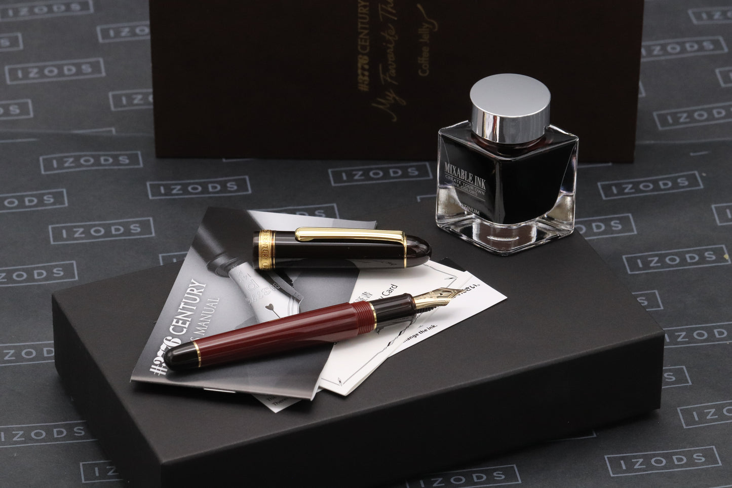 Platinum #3776 Century Coffee Jelly Limited Edition Fountain Pen - DIPPED