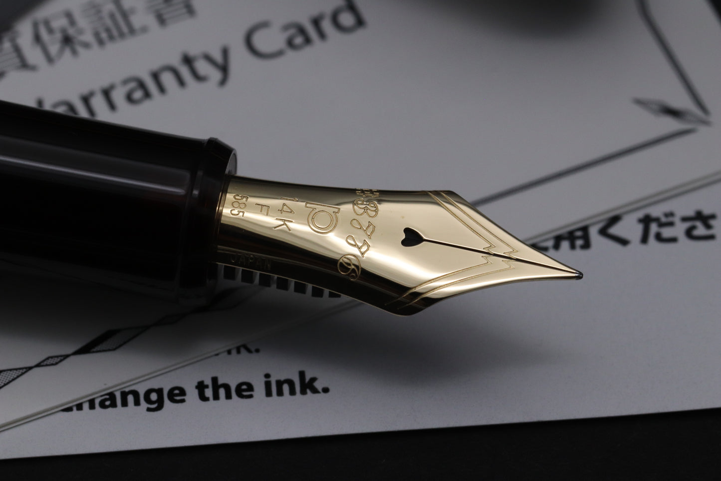 Platinum #3776 Century Coffee Jelly Limited Edition Fountain Pen - DIPPED