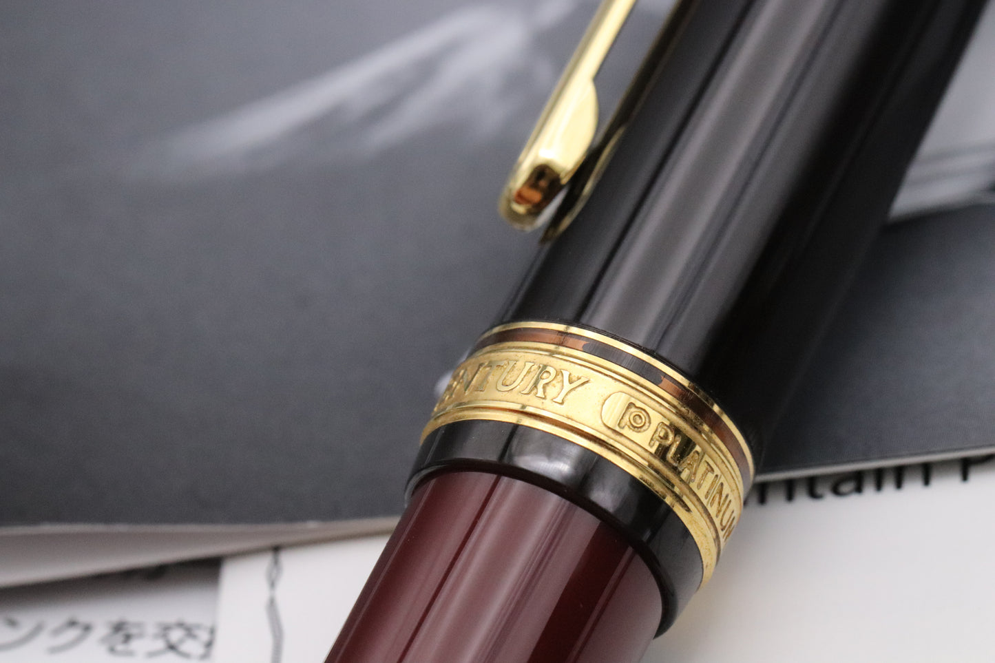 Platinum #3776 Century Coffee Jelly Limited Edition Fountain Pen - DIPPED