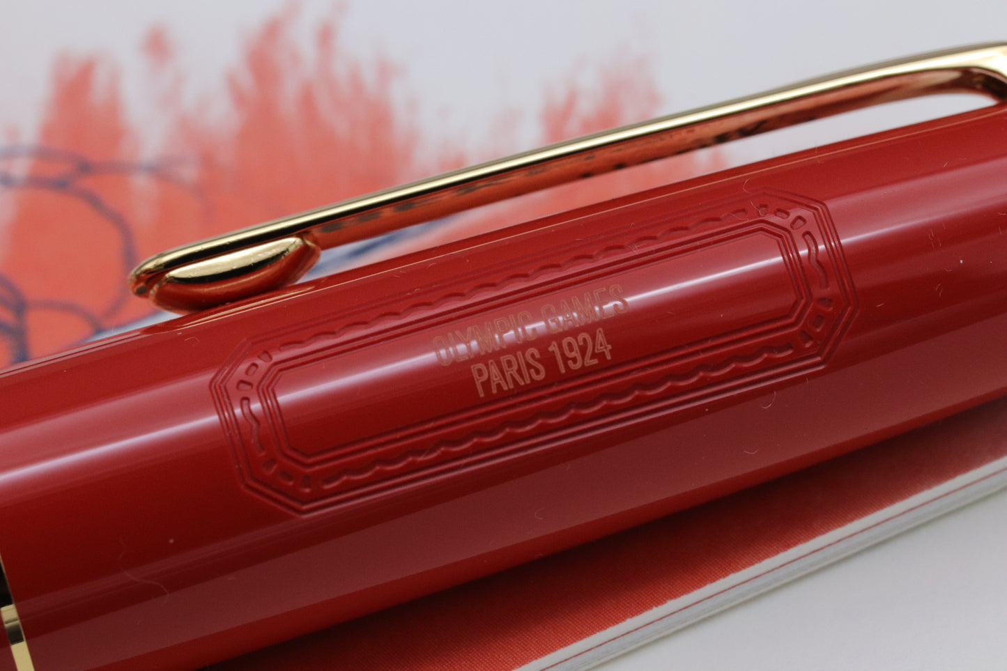 Montblanc Meisterstuck x Paris 1924 Olympics LeGrand Fountain Pen - UNUSED - F