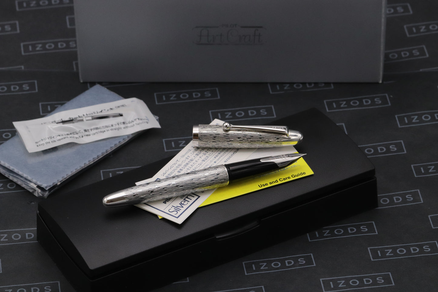 Pilot Silvern Tsumugi Sterling Silver Fountain Pen