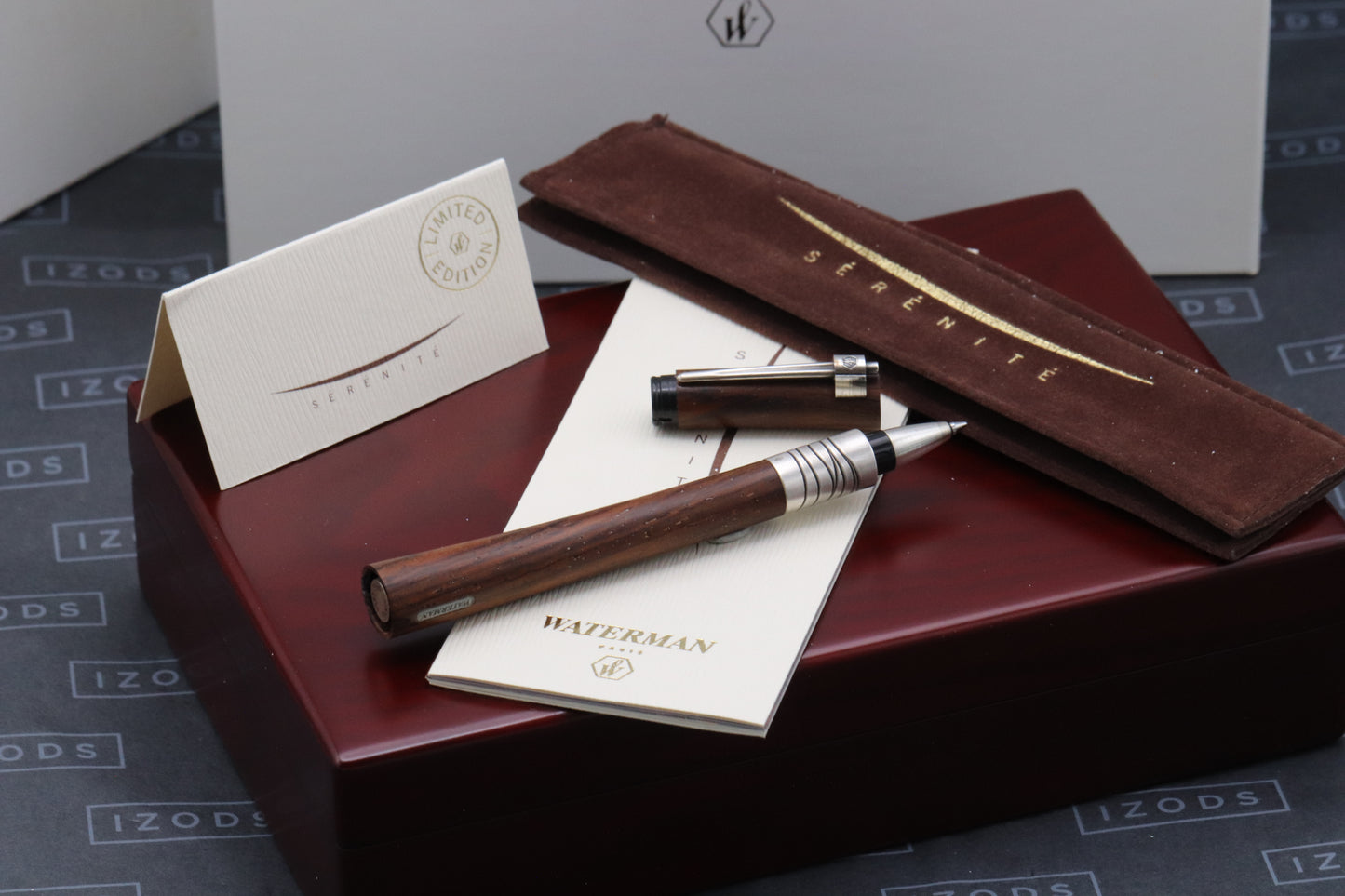 Waterman Serenite Cocobolo Wood Bois Limited Edition Rollerball Pen - UNUSED