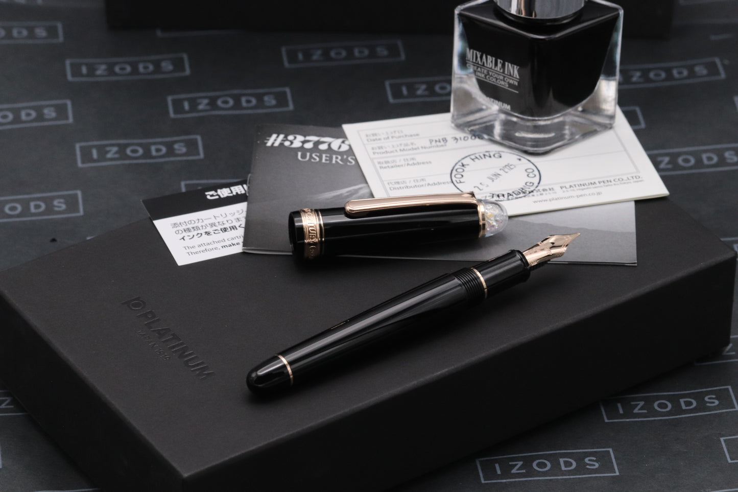 Platinum #3776 Century Shape of Heart Limited Edition Fountain Pen - INKED ONCE