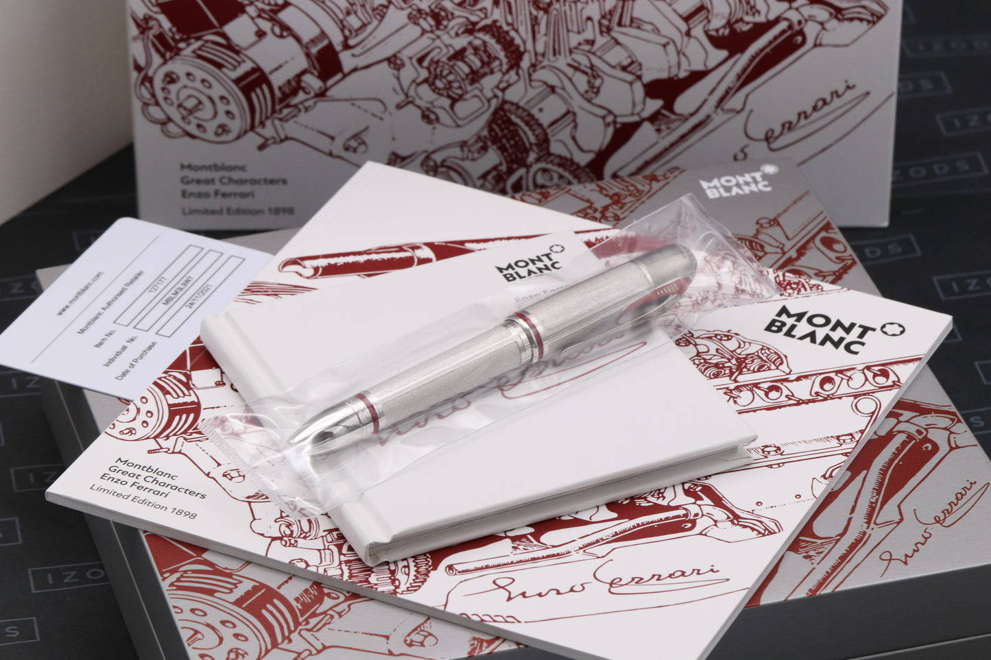 Montblanc Great Characters Enzo Ferrari LE1898 Fountain Pen - SEALED